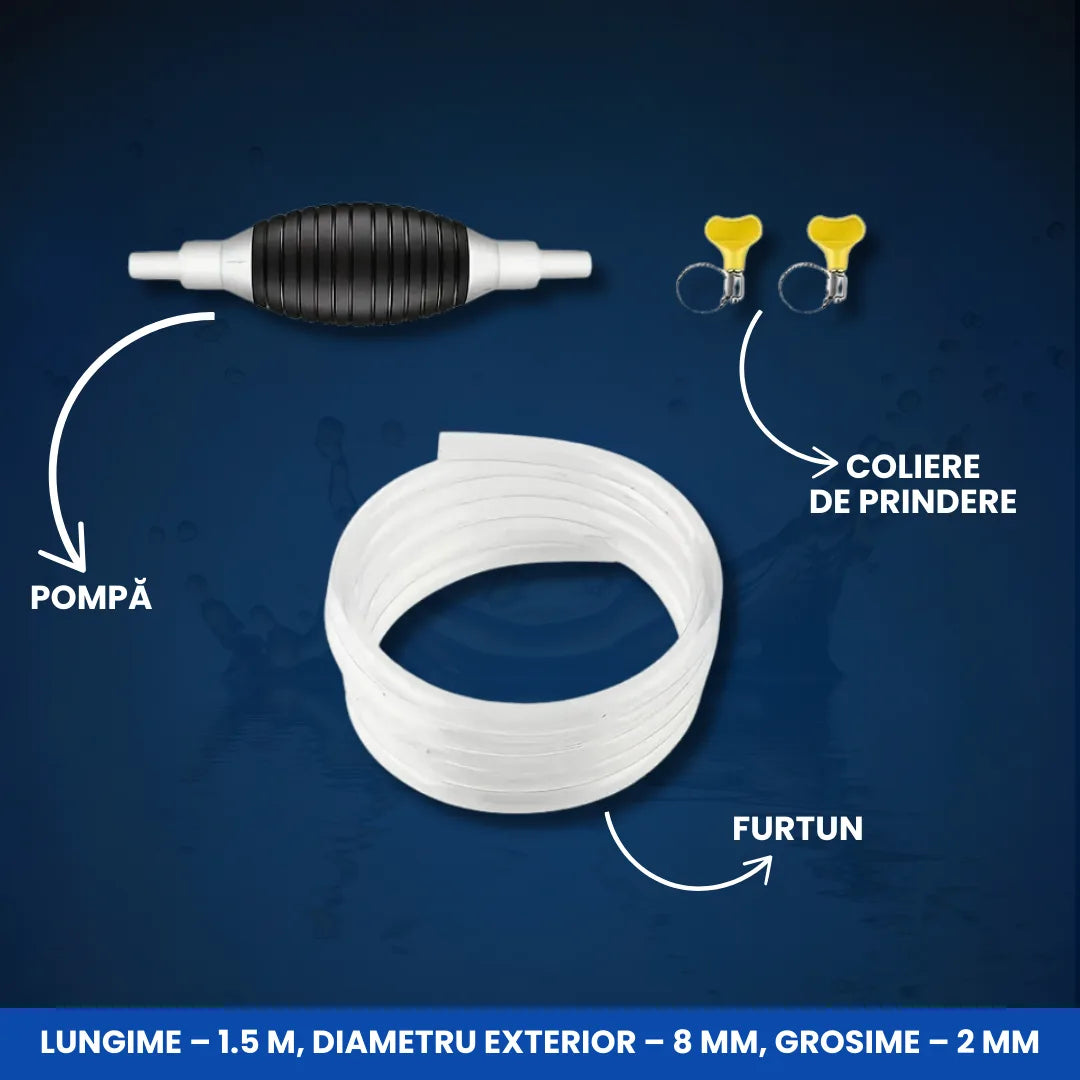 Pompa Manuală pentru Transfer Rapid de Lichide
