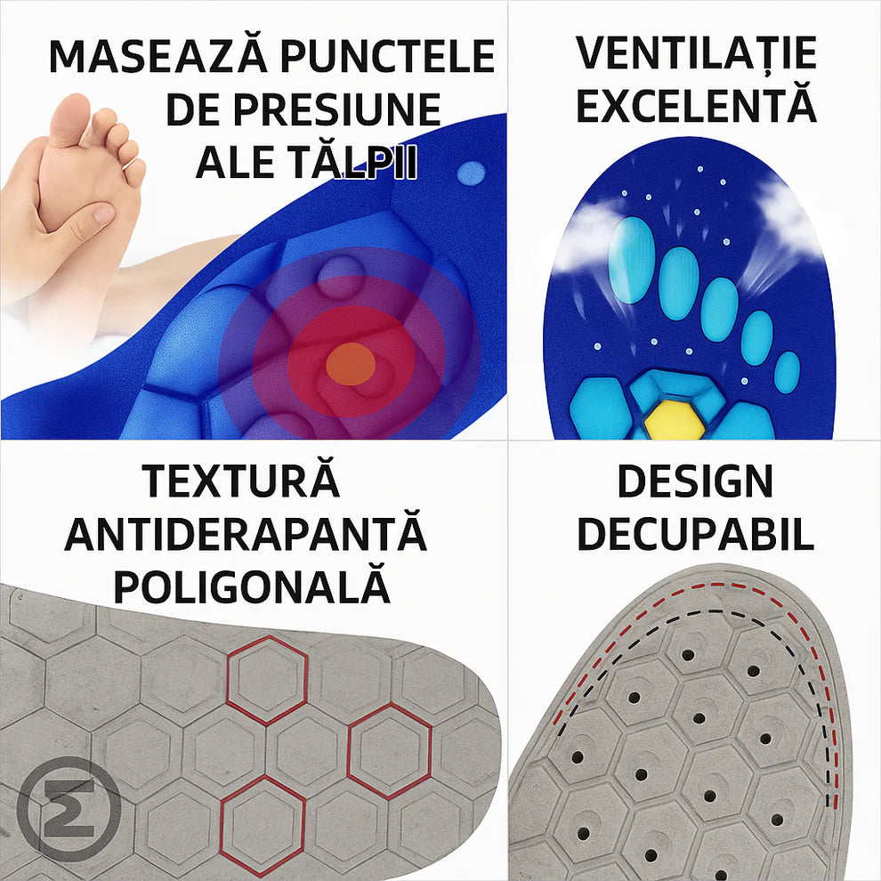 Tălpici Magnetici – Scapă de Dureri, Oboseală și Picioare Grele