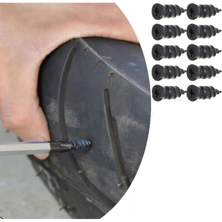 Kit 10 suruburi pentru repararea anvelopelor