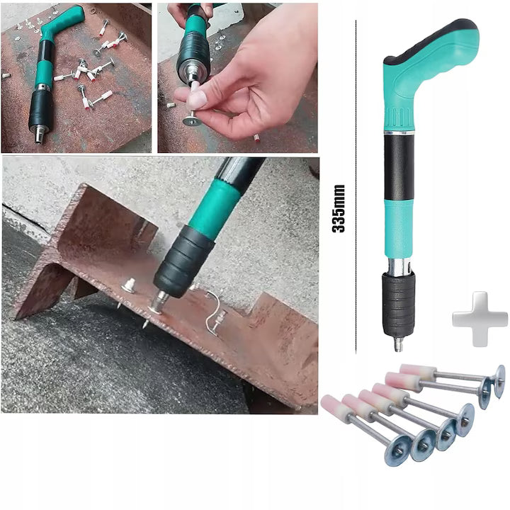 Pistol manual pentru fixarea cuielor + 100 cuie CADOU